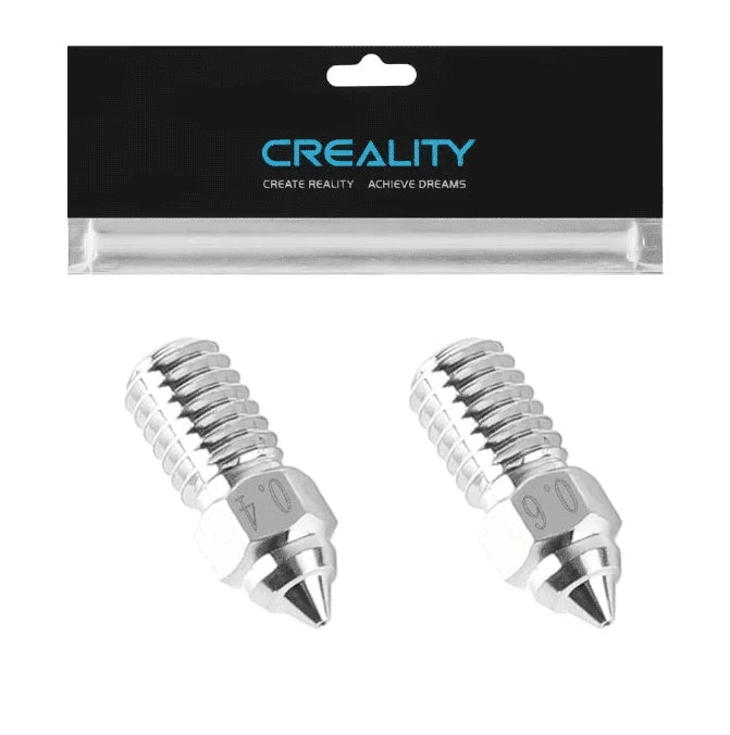 Creality High Flow 0.4mm plus 0.6mm Nozzle Kit 3V3