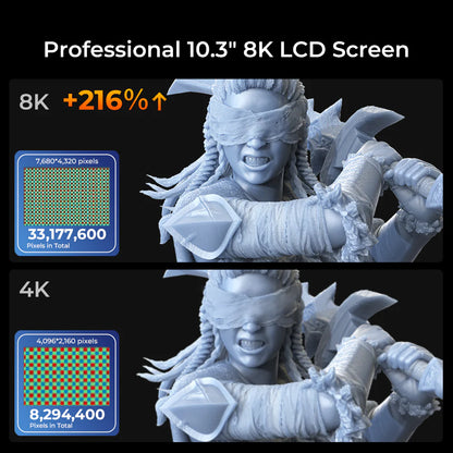Creality Halot Mage 8K Resin 3D Printer