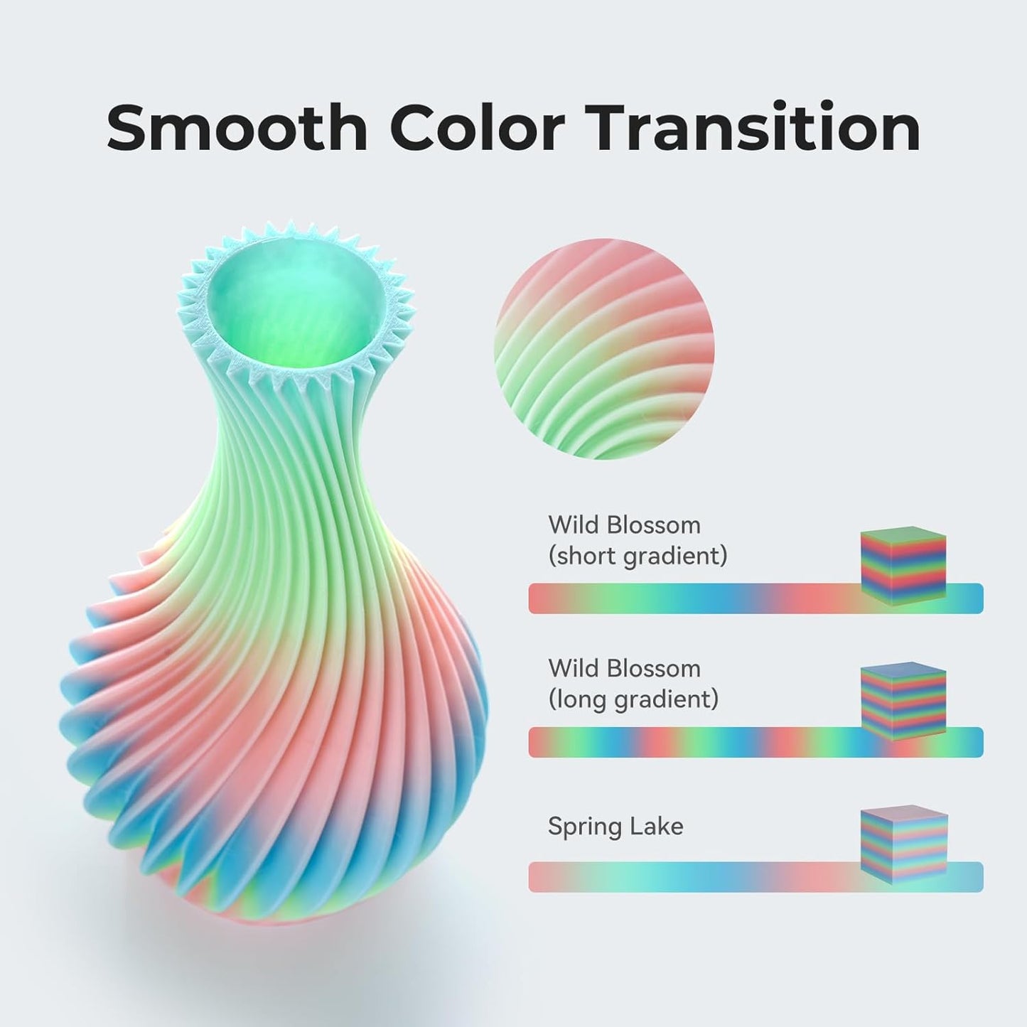 Creality Hyper Rainbow PLA 1Kg 1.75mm