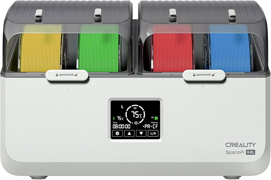 Creality Space Pi X4XL Filament Dryer 4 Filament Rolls