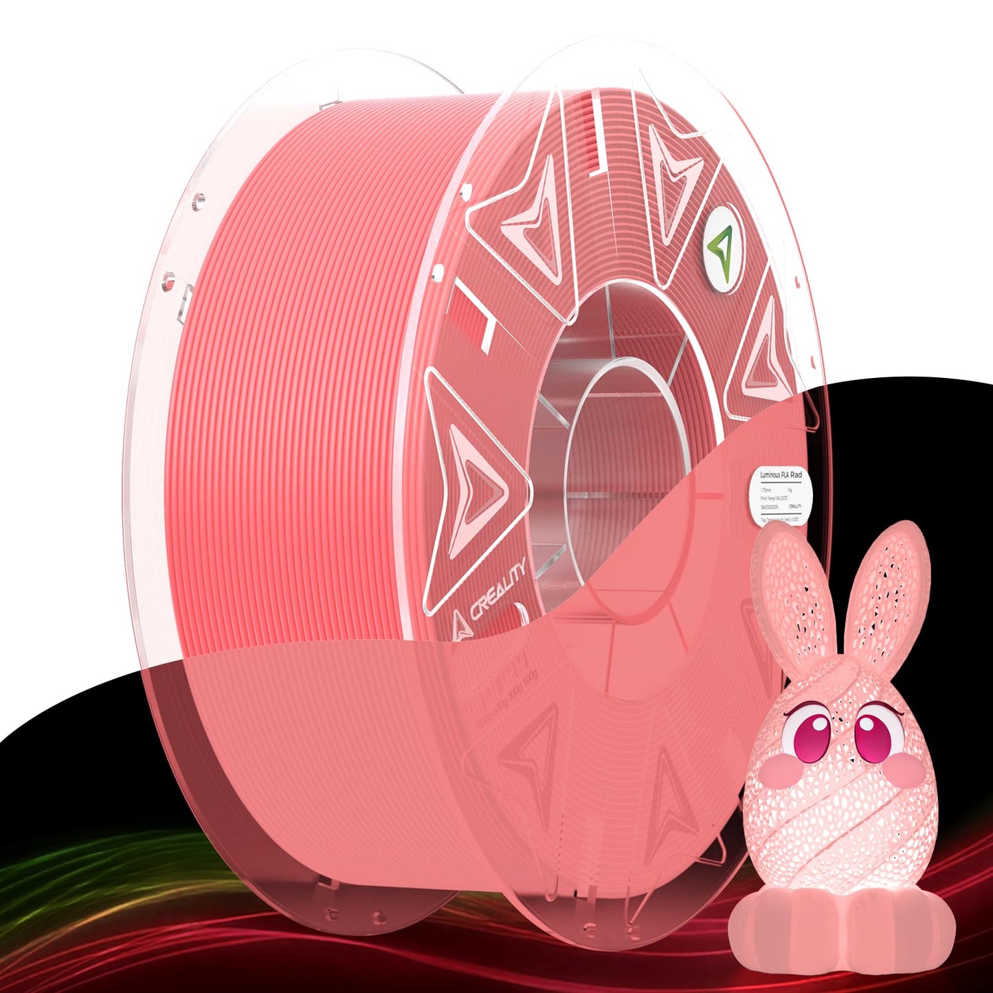 Creality Hyper PLA Luminous Filament - 1Kg Glow in the Dark