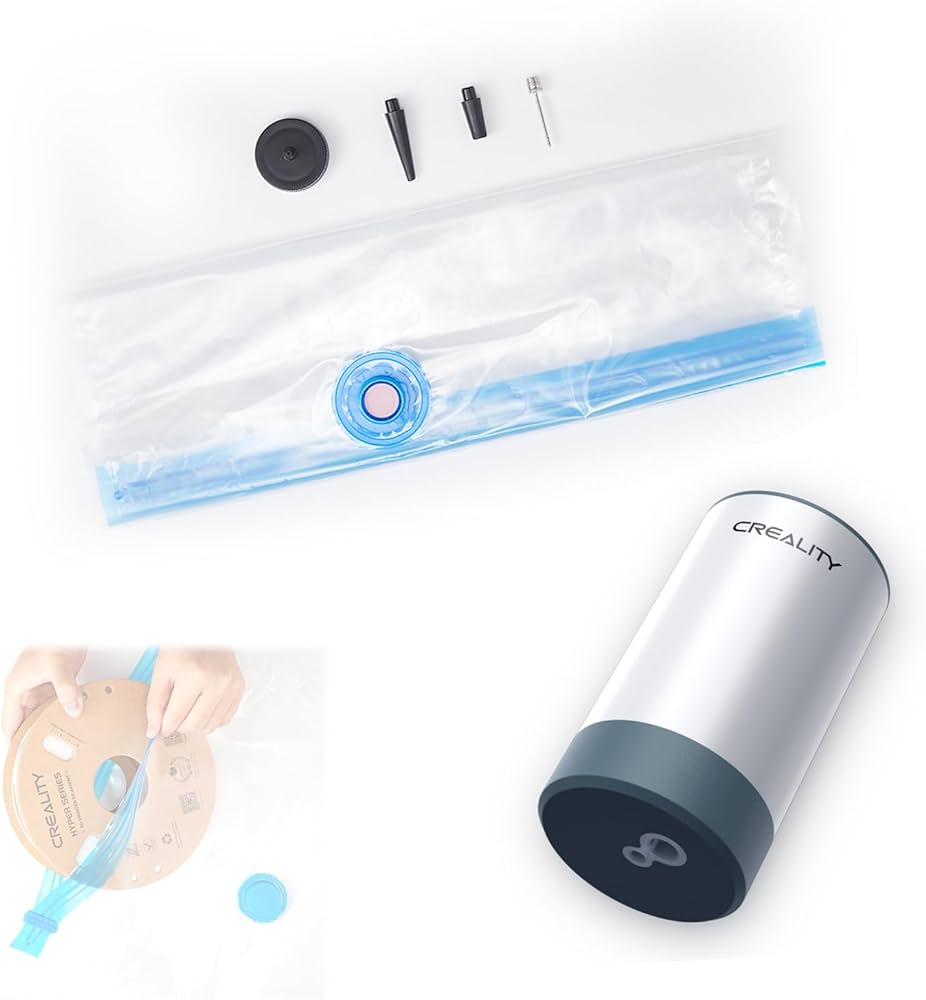 Creality Filament Vacuum Seal Kit with Rechargeable Vacuum Pump