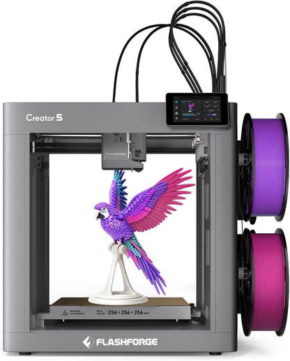 Flashforge Creator 5 - 4-Toolhead Multi-Colour 3D Printer