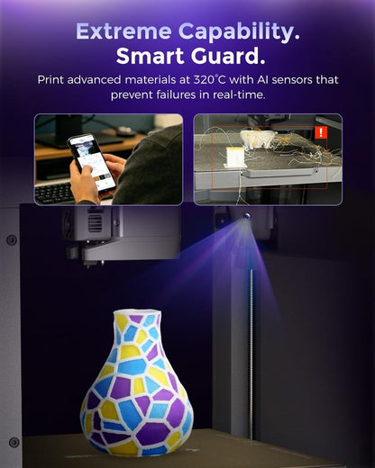 Flashforge Creator 5 - 4-Toolhead Multi-Colour 3D Printer