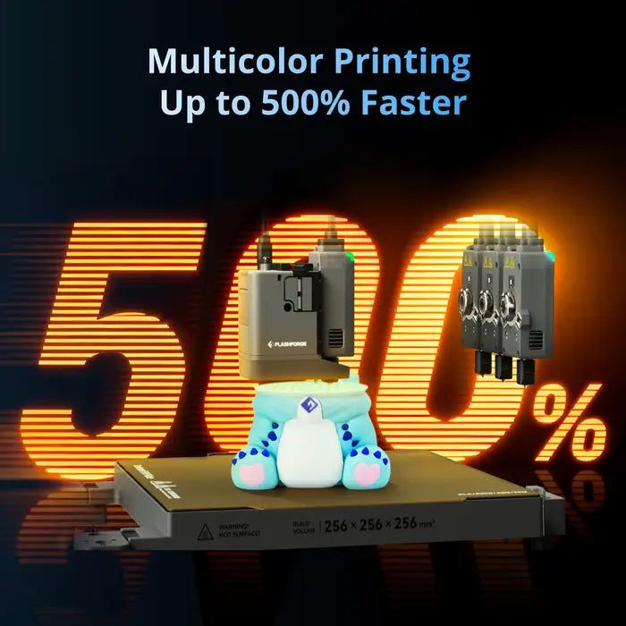 Flashforge Creator 5 - 4-Toolhead Multi-Colour 3D Printer