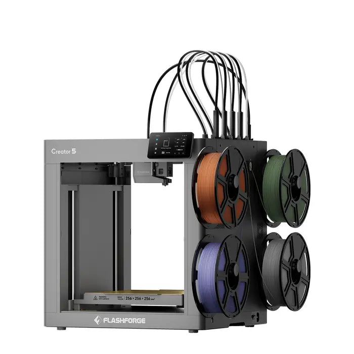 Flashforge Creator 5 - 4-Toolhead Multi-Colour 3D Printer