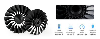 HP ASA Filament Black 1Kg