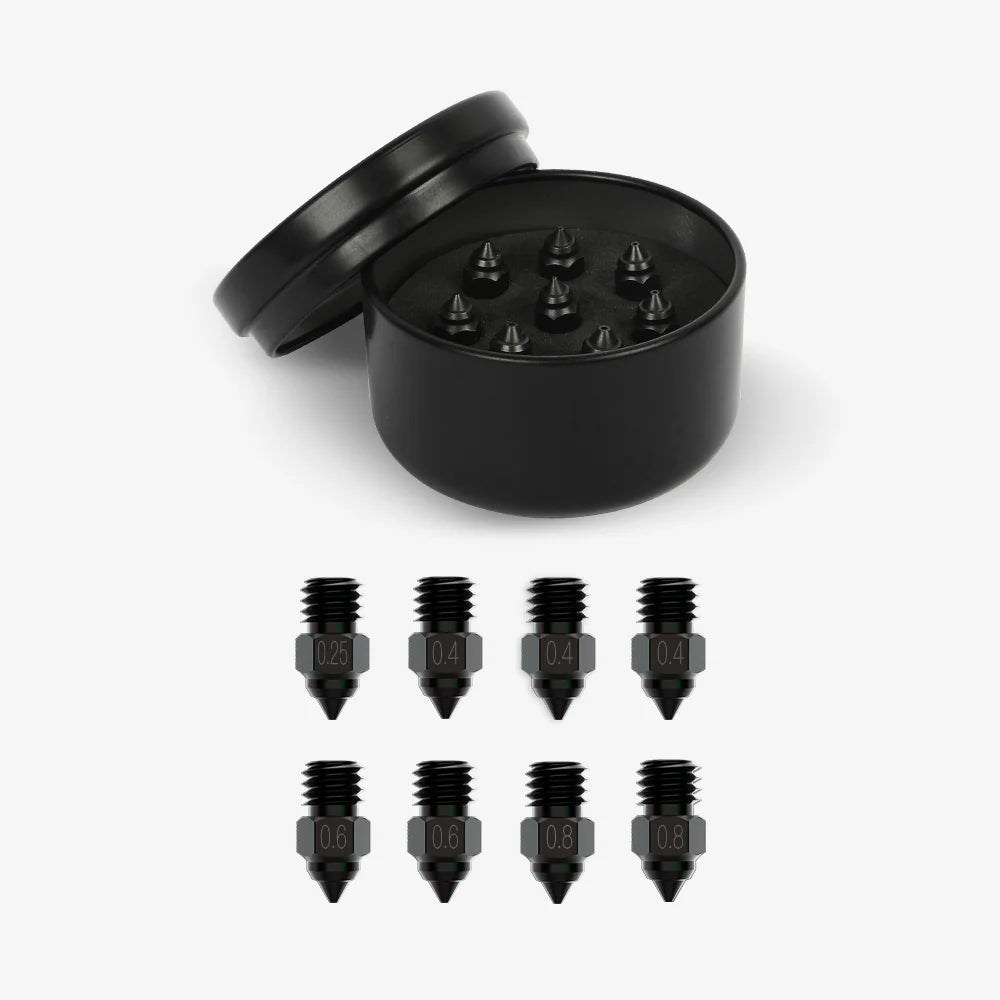 Hardened Steel nozzle kit for Ender 5 Max 8pc